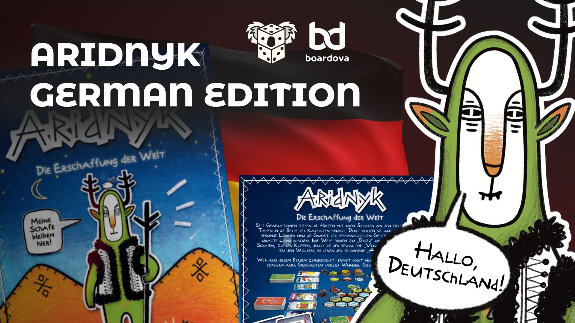 Арідник виходить німецькою мовою